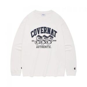 커버낫 보더콜리 트리오 롱슬리브 화이트 394581