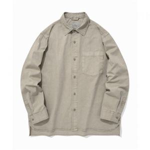 커버낫 포켓 다잉 셔츠 라이트 그레이 395109