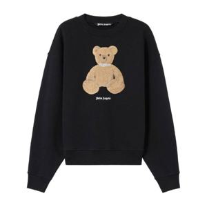 팜엔젤스 베어 그래픽 드롭 숄더 크루넥 스웨트셔츠 PMBA08HS26