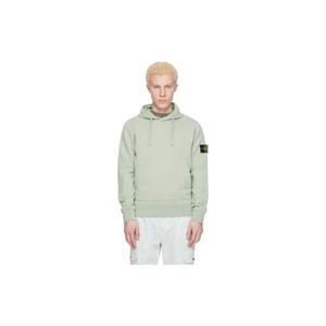 26 SS 스톤아일랜드 남성 그린 6100062 오가닉 코튼 플리스 후드티 261828M202011