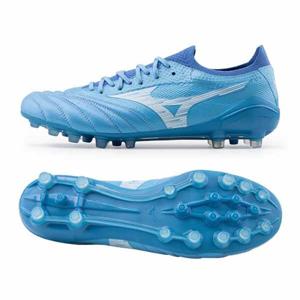 미즈노 모렐리아 네오 IV   엘리트 AG(325) 인조잔디 축구화 캥거루가죽 블루 GA264325