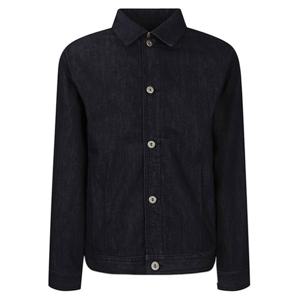 [지이크]S/S 럭셔리 캐주얼 버튼 데님 네이비 블루종 PIM6001