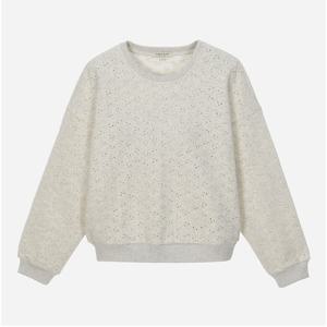 [써스데이아일랜드]올오버 자수 패턴 스웨트셔츠 T262MST135W