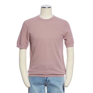 [레노마캐주얼]S/S 핑크 쿨링 면혼방 라운드넥 반팔 티셔츠 RPFPKT53ANW1