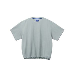 [팬암]우븐믹스 와플 반팔티 (PRBCRT11530DG-W)