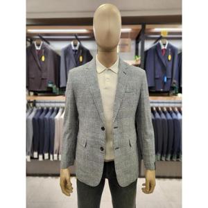 브렌우드 세이브존03 브렌우드 [셀렉션] 린넨 글렌체크 자켓 BR-AQJCM26-841