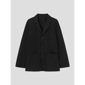 (456311MCE5) [에잇세컨즈] 코튼나일론 셋업 재킷  블랙