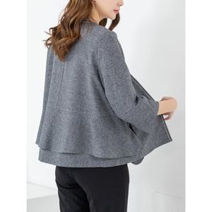 [모슬린]엄마옷 자켓 라운드 정장 망토 무지 603FGH061 마담/중