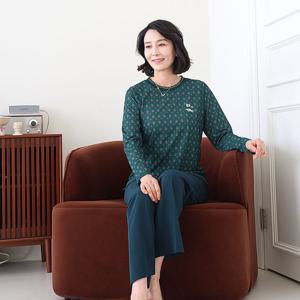 [쉬즈마담]T57497 샤론 망사프릴넥 블라우스티 50대 엄마옷