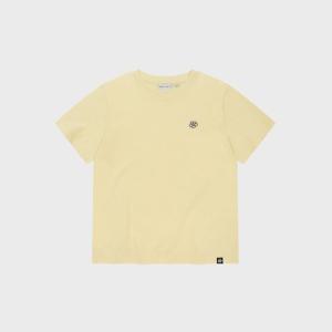 와키윌리반팔티 KQJ WA2602ST51LY 우먼스 릴리 레귤러핏 반팔티셔츠 옐로우