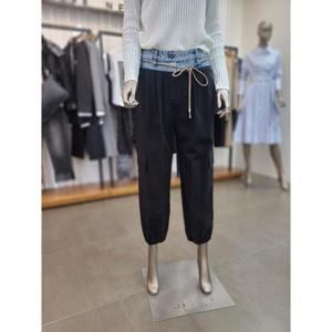 제시뉴욕 세이브존05 허리 데님배색 조거 팬츠 MF35NRPP5851