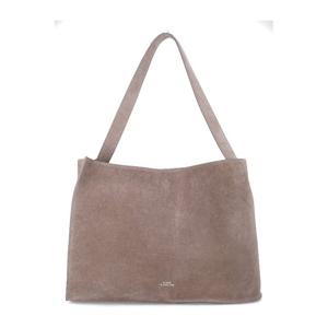 스튜디오니콜슨 더 리플렉션 스웨이드 토트백 DOUBLET741 CLAY