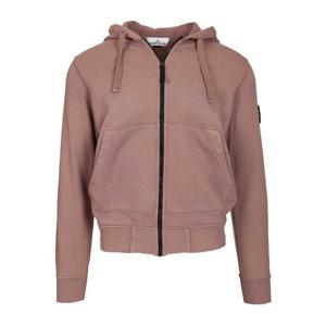 스톤아일랜드 슬리브 배지 코튼 집업 후드 6100061S0051 V008F