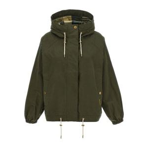 바버 호크리지 로고 자수 드로스트링 레인 재킷 LSP0306LSP OL7