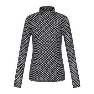 [핑골프](사은품증정) 여성 기하학 패턴 반목 긴팔 이너 티셔츠 121F2TI052