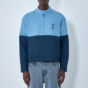 26 SS 프레드 페리 x 크레이그 그린 하이넥 집업 투톤 자켓 블루 SJ2116 41C