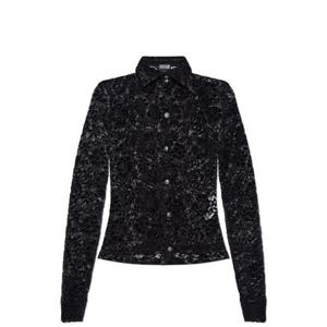 26 SS 베르사체 진 꾸뛰르 레이스 롱슬리브 셔츠 J0243899 79HAL213