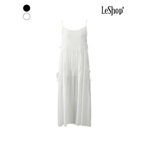 [르샵]사이드 리본 뷔스티에 쉬폰 원피스 (BQ3OP008A)