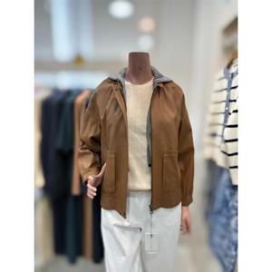 올앤선드리 세이브존06 양가죽후드래더자켓 A6M3YJ921