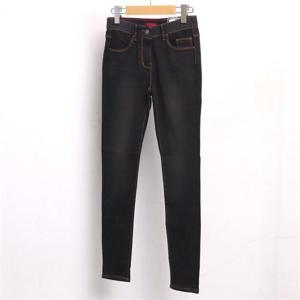 [강물처럼]빅사이즈사랑해요 3971L012 피치 기모 블랙 진 LO (63