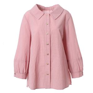 [마담포라]뒷 캉캉 퍼프 소매 블라우스MC1BL602A