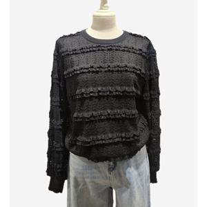 [레코브]레이스니트배색BL LC31F5BL508X