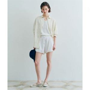 벤시몽 TOWEL SWEAT SHORTS - WHITE 423643