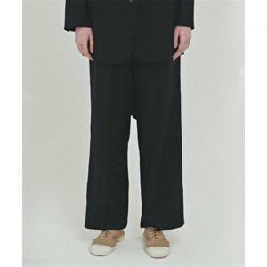 벤시몽 3 TUCK SET UP WIDE PANTS - NAVY 423460