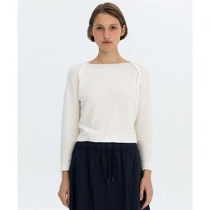 벤시몽 BOUCLE KNIT PULL OVER - IVORY 423805