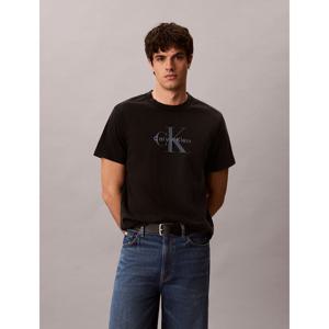 [캘빈클라인 진]남성 CK 빈티지 워싱 모노로고 반팔 티셔츠 블랙 4RG832G (4RG832G-UB1)