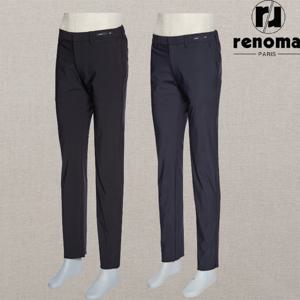 [레노마캐주얼]SS 봄여름 블랙 네이비 쿨 소재 사방스판 팬츠 슬랙스 RQPJBP00AJD