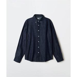 스파오 SPAO 릴랙스핏 데님 셔츠_SPYJGA9CS1 SPYJGA9CS1 406375