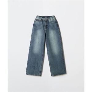 스파오 SPAO 여성 빈티지 롱 와이드 진_SPTJG23G56 SPTJG23G56 406417