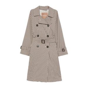 막스마라 체크 더블브레스트 트렌치 코트 2619021154650 001