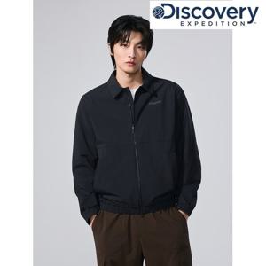 [디스커버리] 남성 프레시벤트 윌버 카라형 블루종 자켓 DMWJ6G063-BKS
