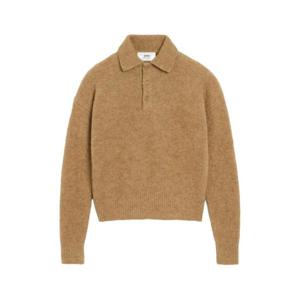 AMI Paris 아미 긴소매 폴로 셔츠 H25HPL405KN0021