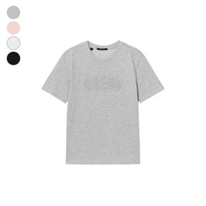 [게스(진)]남녀공용 엠보 로고 반팔 티셔츠(MQ2K8438)