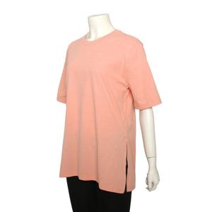 안다르 여성 에어리핏 오버핏 숏슬리브 피치넥타르 AOPSS-28 AOPSS-28COR