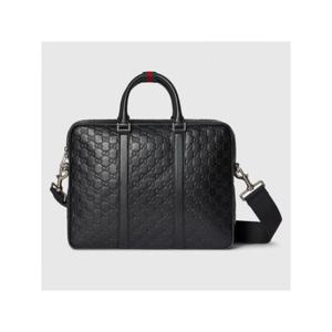 라프리마 구찌 GG 엠블럼 라지 브리프케이스 850222 AAFOM 1053