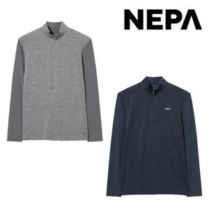 네파 7M35412 남성 아이스 블록 긴팔 집업 티셔츠