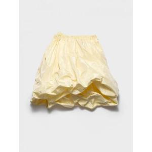 프라다 숏 스커트 P136ISOOO18LN F0061 Yellow Cream