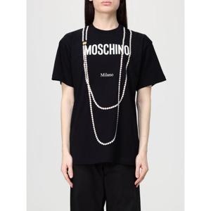 모스키노 반팔 티셔츠 07180541 1555 Black