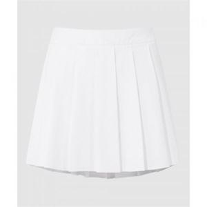 르꼬끄 여성 우븐 플리츠 스커트 - 화이트 QR122ESK32 408496