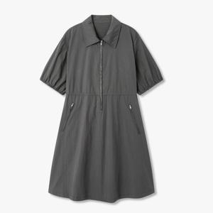 [보브]프론트 지퍼드 하프 원피스7156237004