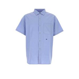 26SS Nanamica Powder light 블루 코튼 blend 오버사이즈 셔츠 S26SG088ESX TP574101675