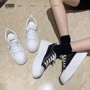 쿨샵 무지 여성 스니커즈 심플한 운동화 데일리슈즈