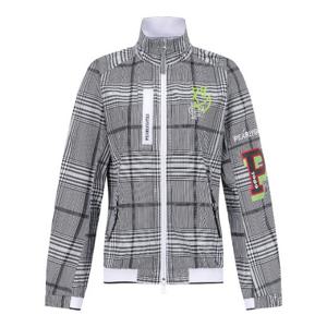파리게이츠골프자켓 PQS 521E1JSA22_NA 여성 스마일 멀티 체크 집업 점퍼
