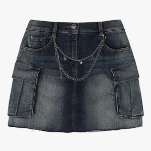 [더데이걸]블링 워싱 카고 스커트 TGWH26102 [모다아울렛 남양주