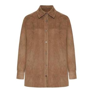 살바토레 산토로 가죽 자켓 50169DCAMCOOKIE Brown