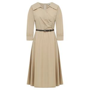 [라인어디션]오픈카라 주름 원피스 NMWOPQE030